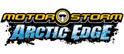 MotorStorm: Arctic Edge title screen for Playstation 2